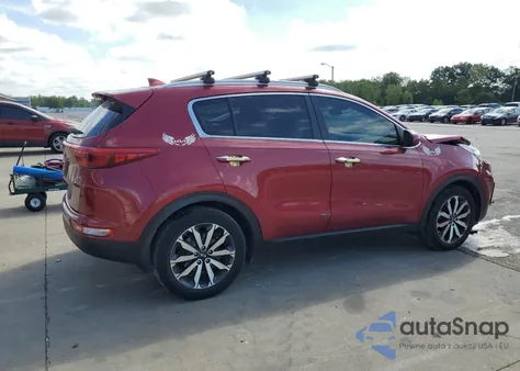 2017 Kia Sportage Ex из США, поврежденный, VIN KNDPN3AC1H7194843